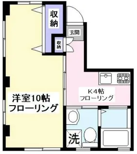 衞藤マンション【2階】の間取り