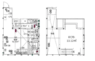 アプローズ【1階】の間取り