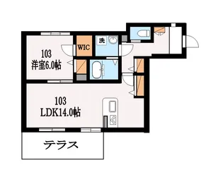 グレース エステート【1階】の間取り