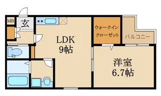 センショウトラスト【1階】の間取り