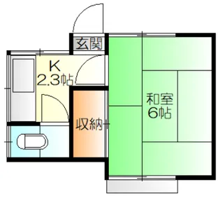 片沼壮【1階】の間取り