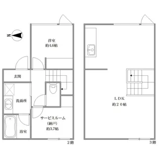 VENN【2階】の間取り