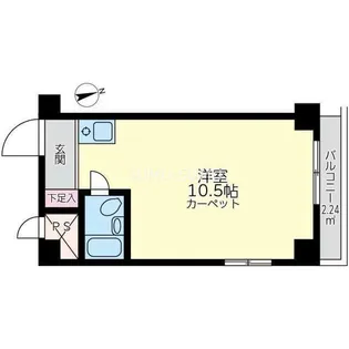 ライオンズマンション横浜和田町【3階】の間取り