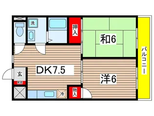 ピュアレジデンス【2階】の間取り
