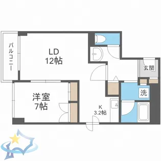 ヴィラ・プリンス【5階】の間取り
