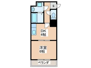 リビエール増井【7階】の間取り