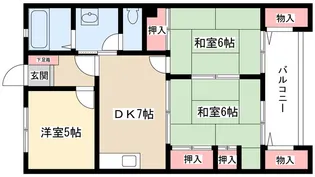 水野ビル【2階】の間取り