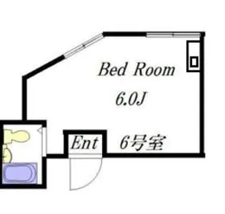 カーサ方南【1階】の間取り
