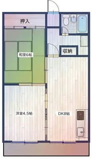 柏田第3ビル【3階】の間取り