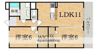 メゾン山崎【2階】の間取り