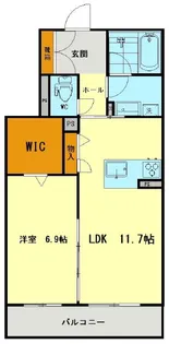 Bon Arbre【2階】の間取り