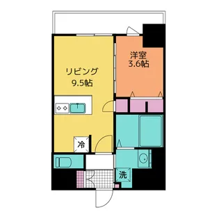 スプランディッド大須門前町【14階】の間取り
