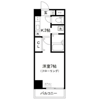 YASAKUビル【9階】の間取り
