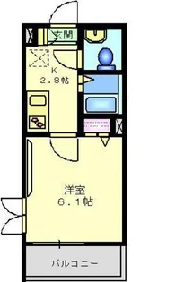 フルール【3階】の間取り