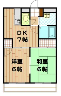サンライズ久喜 I【1階】の間取り