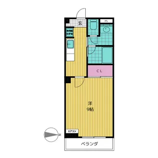 サンシャインアベニュー【1階】の間取り