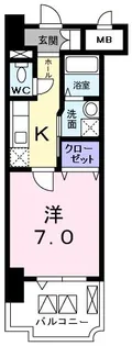 スカイ ガーデン タワー【3階】の間取り