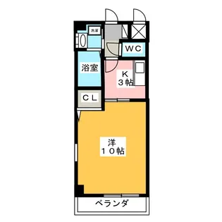 アルテア平中【2階】の間取り