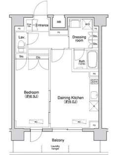 プライマル方南町【5階】の間取り