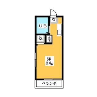 メゾン de ベルグラン【2階】の間取り