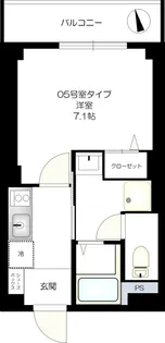 b CASA Miyamaedaira【3階】の間取り