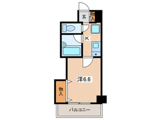 ジュネス三ッ沢第2【4階】の間取り
