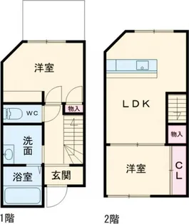 エクリュMIYUKI宇都の間取り