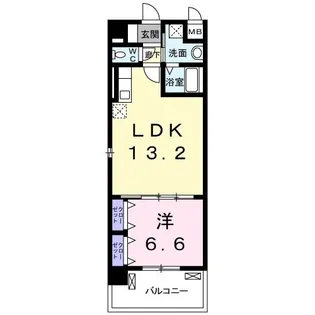 メレヴェイユ アルファー【3階】の間取り