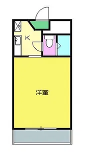 スカイプラザ焼津【2階】の間取り