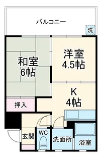 ファミールハイム【3階】の間取り