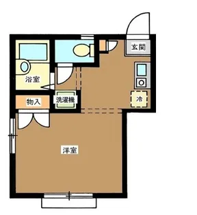 ベルメゾン【2階】の間取り