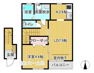 Kuro【2階】の間取り