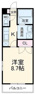 ゾンネンハイムアマノII【1階】の間取り