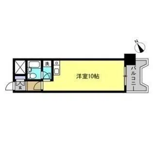 朝日プラザエザース中央II【5階】の間取り