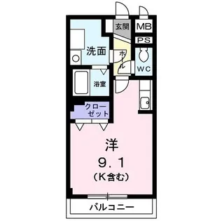 サンモール津田沼【3階】の間取り