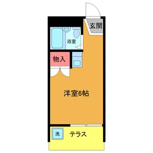 シャトレーかおり1【1階】の間取り