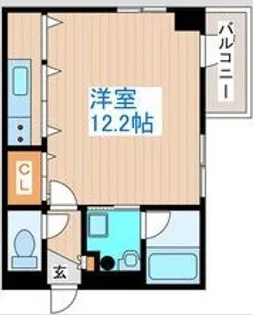 アイリブ創成南2条【4階】の間取り