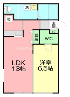 クロノスディオ【2階】の間取り