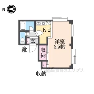 メゾンけやき【2階】の間取り