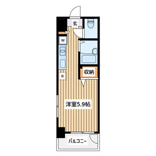 仲町台大藤ビル【7階】の間取り