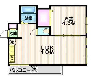 サンクレスト目黒【3階】の間取り