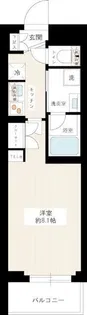 ジュイールパルフェ西新井【4階】の間取り