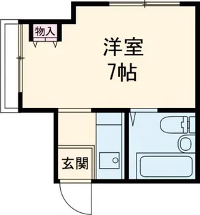 岡田ビル【5階】の間取り