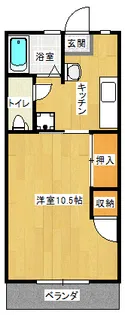 後藤マンション【3階】の間取り