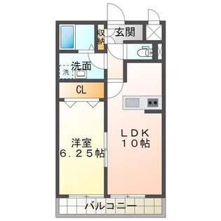 ジャンティ【1階】の間取り