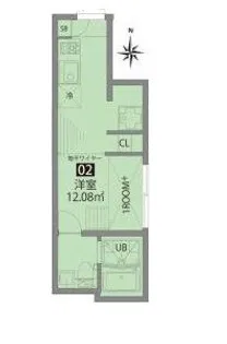 グランエッグス池袋要町【1階】の間取り