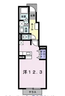 ルルーシュ【1階】の間取り