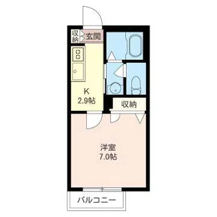 アース北赤羽【2階】の間取り