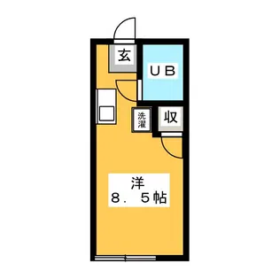 スカイパルユタカ【1階】の間取り