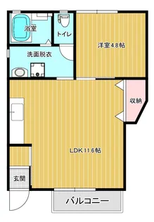 ライジングS5【1階】の間取り